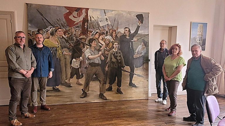 Charroux : un tableau révolutionnaire retrouve son histoire après des décennies d&rsquo;oubli.