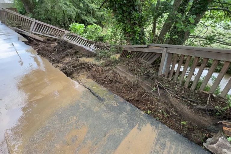 En images : Dégâts causés par les averses orageuses au nord-ouest de Rennes