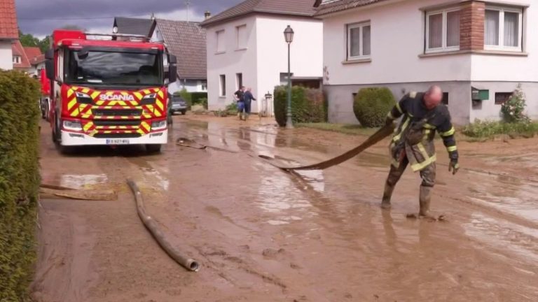 Intempéries en Alsace : des coulées de boue submergent des zones en dix minutes
