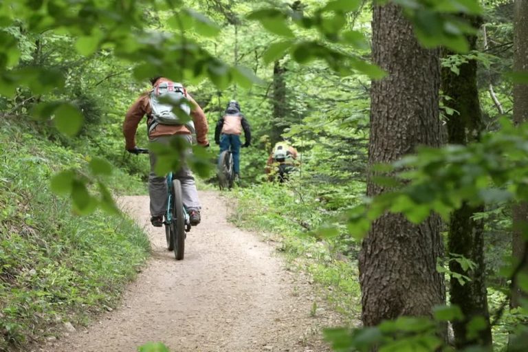 Des chemins du Doubs piégés par des fils de fer et barbelés pour limiter les VTT.