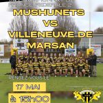 Mushunets remporte le match du jour, consolidant sa position dans le classement national.