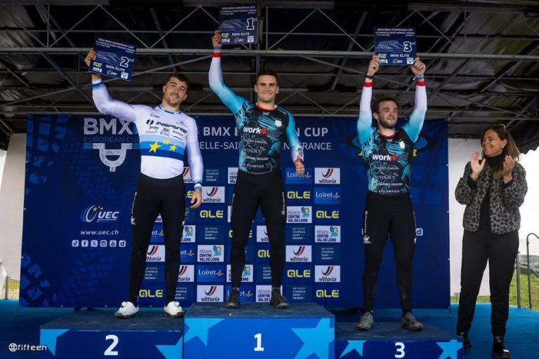 Triplé historique du club de BMX de Besançon en Coupe d&rsquo;Europe avec des performances remarquables.