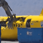 Avion A320neo d&rsquo;Airbus dépecé après quatre ans de service en raison de problèmes structurels.