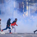 Clashes between police and anti-government demonstrators in Bolivia lead to injuries
