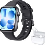 Lancement de la HUAWEI Watch FIT 5 avec GPS et suivi de santé, compatible iOS et Android.