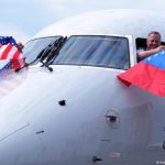 Premier vol direct États-Unis-Venezuela en 7 ans atterrit à Caracas.