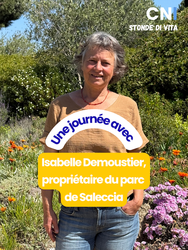 Isabelle Demoustier, propriétaire du parc de Saleccia, évoque les défis de la gestion environnementale.