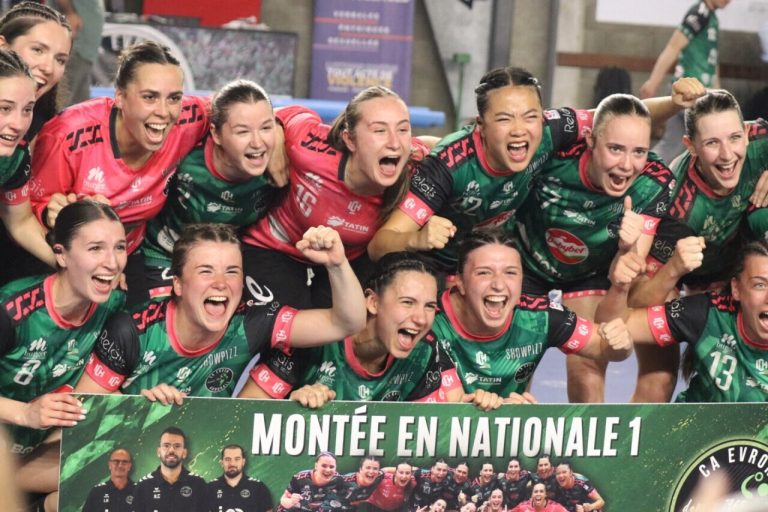 Montée historique en Nationale 1 du CA Évron : retour sur une saison marquante en handball.
