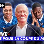 Annonce de la liste des Bleus pour la Coupe du Monde au sein de la rédaction foot de Canal+