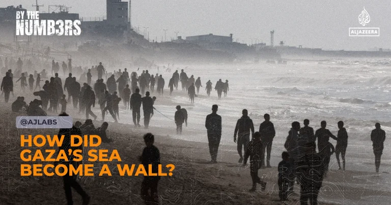 Gaza : la mer transformée en mur par des tensions géopolitiques et des politiques maritimes.