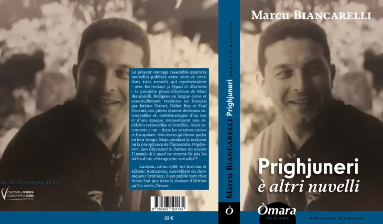 Publication de « Prighjuneri è altri nuvelli » de Marc Biancarelli