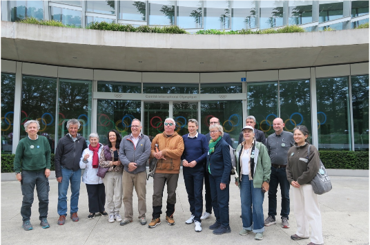 Les citoyens français, australiens et suisses dénoncent un projet controversé au CIO de Lausanne.