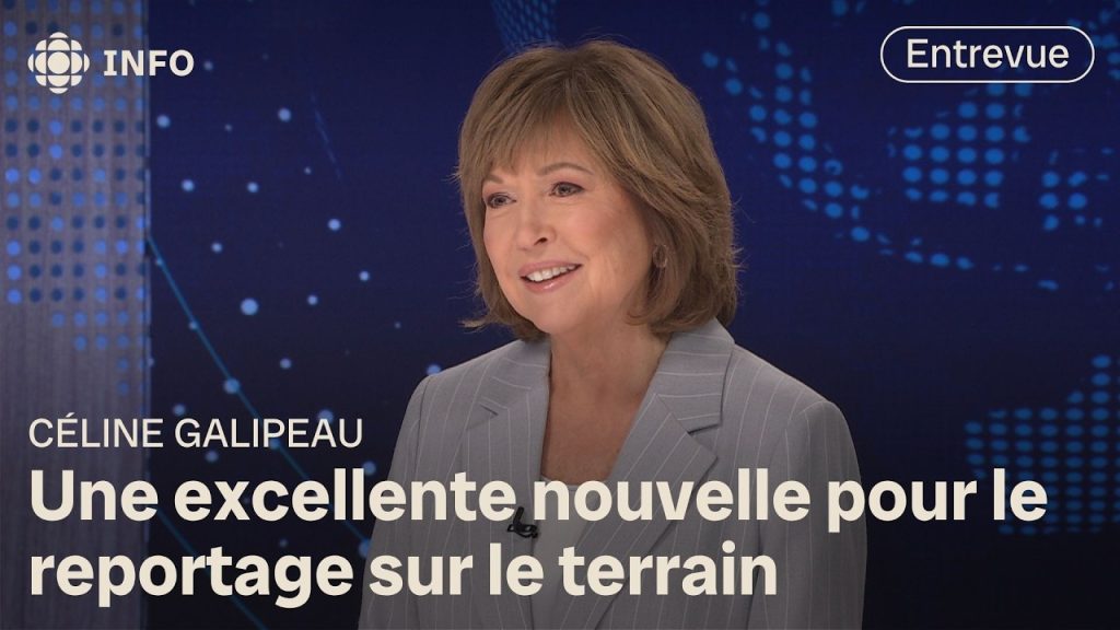 Céline Galipeau relève un nouveau défi après son départ du Téléjournal de Radio-Canada.