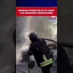 Cinq morts lors d'une frappe de bombes planantes russes à Kramatorsk, Ukraine