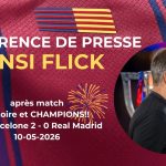 Conférence de presse de Hansi Flick après la victoire du Barça contre le Real Madrid en Liga