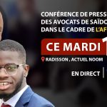 Conférence de presse des avocats de Saïdou Kane sur l'affaire ASER à Dakar