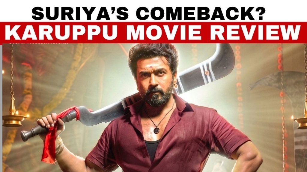 Critique du film Karuppu : RJ Balaji, Suriya et Trisha analysés par Sai Abhyankkar