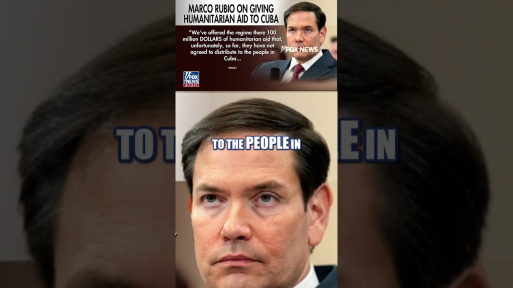 Cuba rejette une aide de 100 millions de dollars proposée par les États-Unis, selon Rubio.