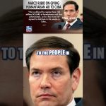 Cuba rejette une aide de 100 millions de dollars proposée par les États-Unis, selon Rubio.