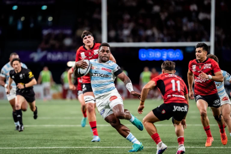 Le Racing 92 remporte son match contre le RC Toulon en Top 14.