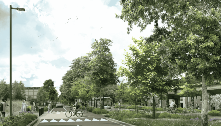 La ligne 8 de busway sera étendue pour desservir l&rsquo;hôpital Loire Santé prochainement.