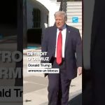 Donald Trump annonce un blocus naval américain dans le détroit d'Ormuz.