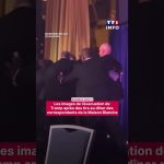 Donald Trump évacué après des tirs au dîner des correspondants à Washington, un suspect arrêté.