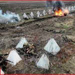 Échec des tentatives russes de percer les lignes défensives, ciblées par des drones.