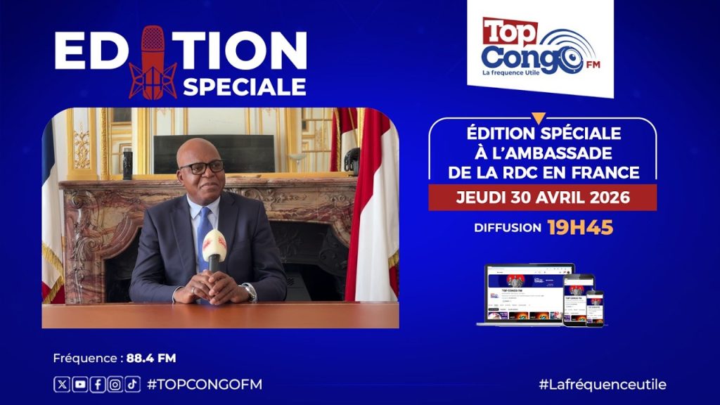 Édition spéciale à l'ambassade de la RDC en France : discussions sur la coopération bilatérale.