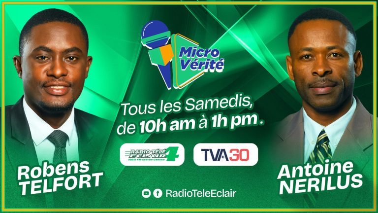 Édition spéciale du 9 mai 2026 : Radio Télé Éclair couvre les nouvelles politiques en Haïti.