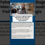 Eks Tahanan Dévoile des Allégations de Maltraitance par l'IDF : Abus Sexuels et Psychologiques.