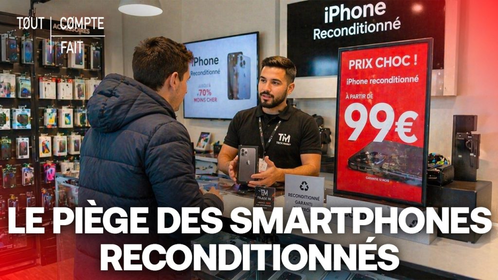 Enquête : Les smartphones reconditionnés en France, une alternative économique et écologique.