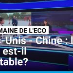 États-Unis et Chine : tensions croissantes face à un choc économique imminent