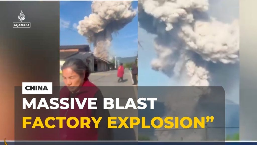 Explosion mortelle dans une usine de feux d'artifice en Chine : 21 morts confirmés