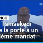 Félix Tshisekedi, président de la RDC, envisage un 3e mandat lors de sa conférence à Kinshasa.