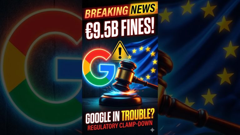 Google et l'UE : l'amende de 9,5 milliards d'euros suscite des tensions accrues