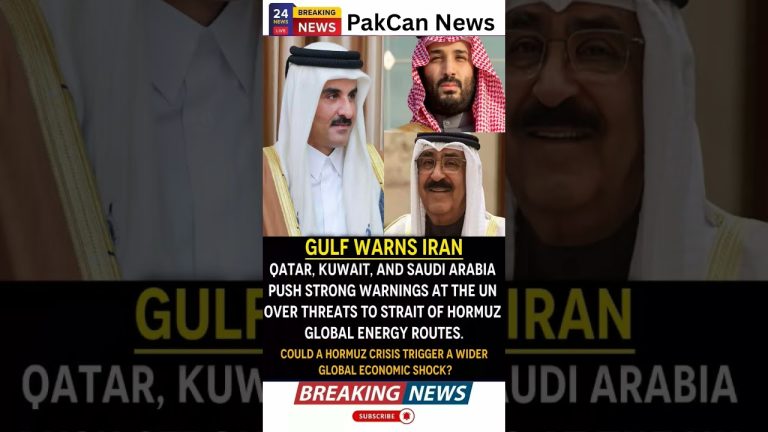 Gulf Nations Alert UN on Risks of Hormuz Disruption to Regional Stability