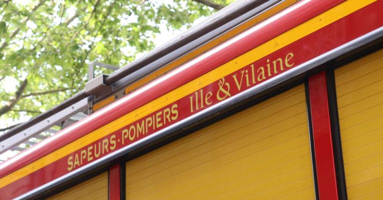 Incendie à Sainte-Sauveur-des-Landes : une maison détruite par les flammes.