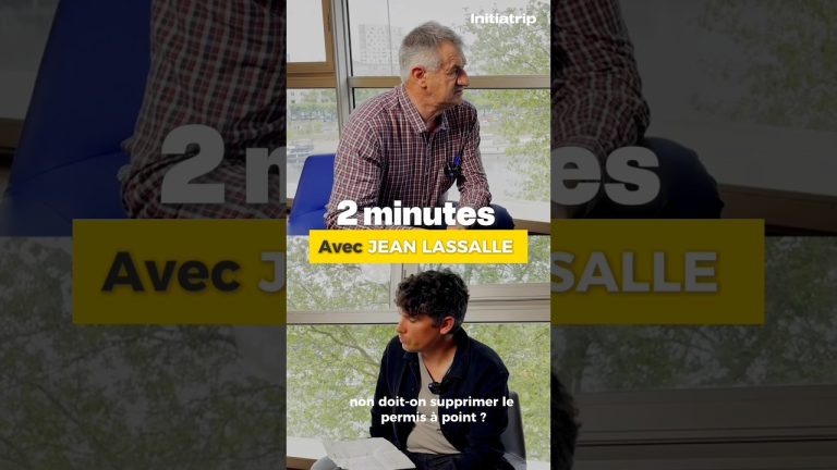 Jean Lassalle présente ses propositions lors d'une interview de 2 minutes en France.