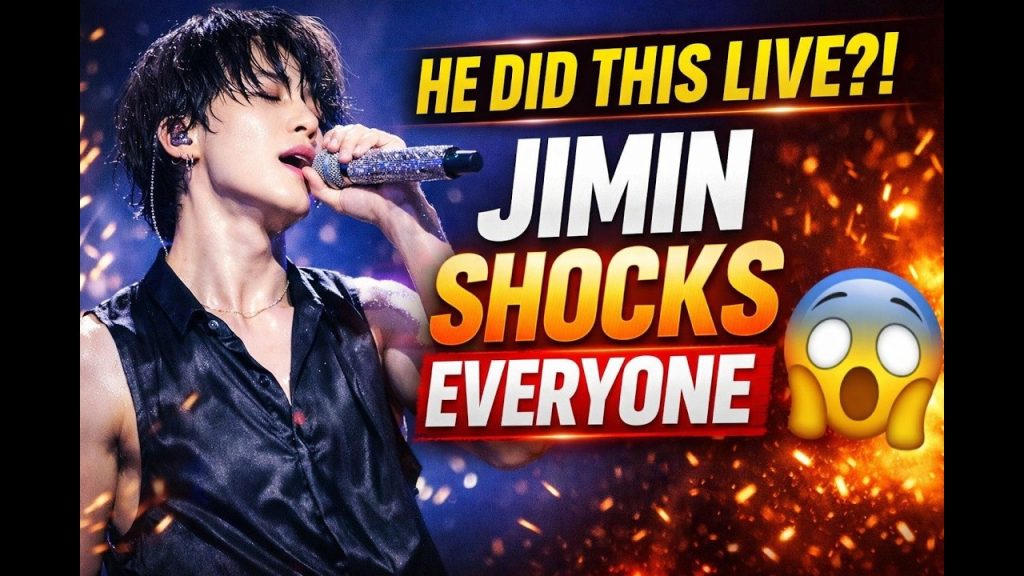 Jimin de BTS livre une performance remarquée lors de la tournée Arirang à Goyang en 2026.