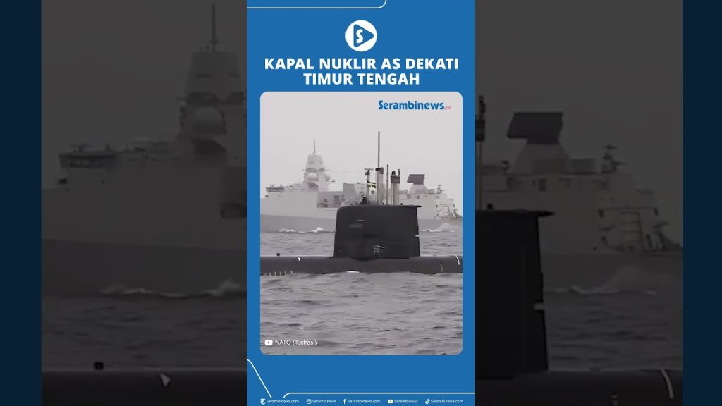 Kapal Nuklir AS Renforce Sa Présence Militaire en Mer Rouge près du Moyen-Orient
