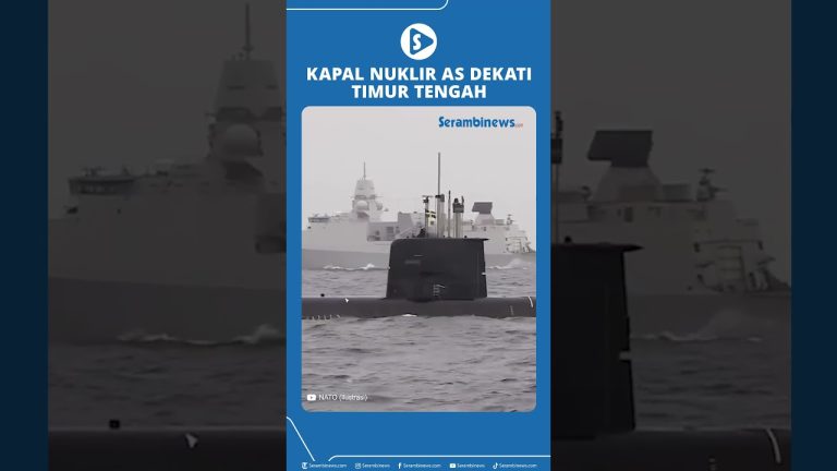 Kapal Nuklir AS Renforce Sa Présence Militaire en Mer Rouge près du Moyen-Orient