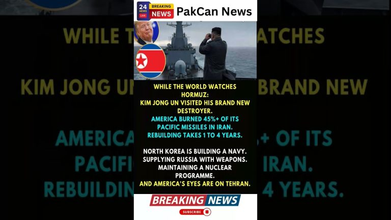 Kim Jong Un dévoile un nouveau destroyer, suscitant des tensions géopolitiques en Asie.