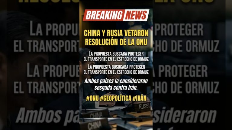 La Chine et la Russie bloquent un plan de sécurité maritime pour Hormuz au Conseil de sécurité de l'ONU.