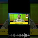 Le Ministre des Mines du Niger aborde la situation de l'uranium nigérien en conférence.