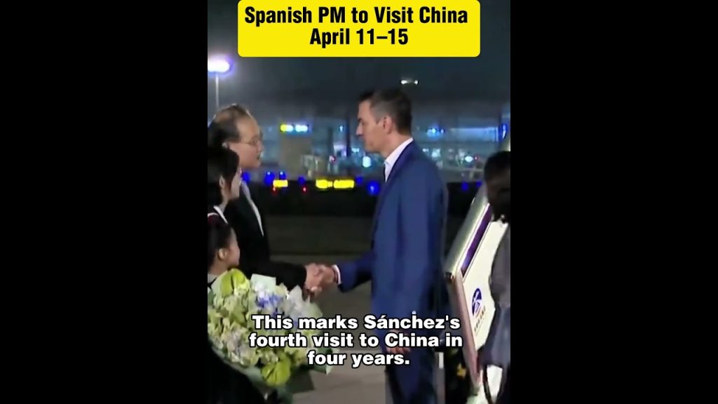 Le Premier ministre espagnol en visite officielle en Chine du 11 au 15 avril 2023.