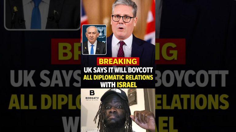Le Royaume-Uni annonce un boycott total des relations diplomatiques avec Israël.