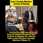 Le ministre des Affaires étrangères iranien en visite officielle en Chine pour des discussions bilatérales.
