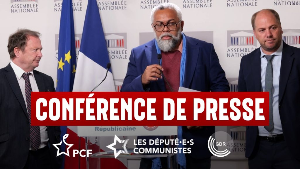 Loi d'urgence agricole en Nouvelle-Calédonie : conférence de presse du Groupe GDR le 19 mai 2026
