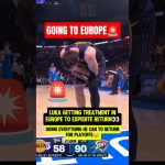 Luka reçoit un traitement médical en Europe après une évaluation de sa condition.
